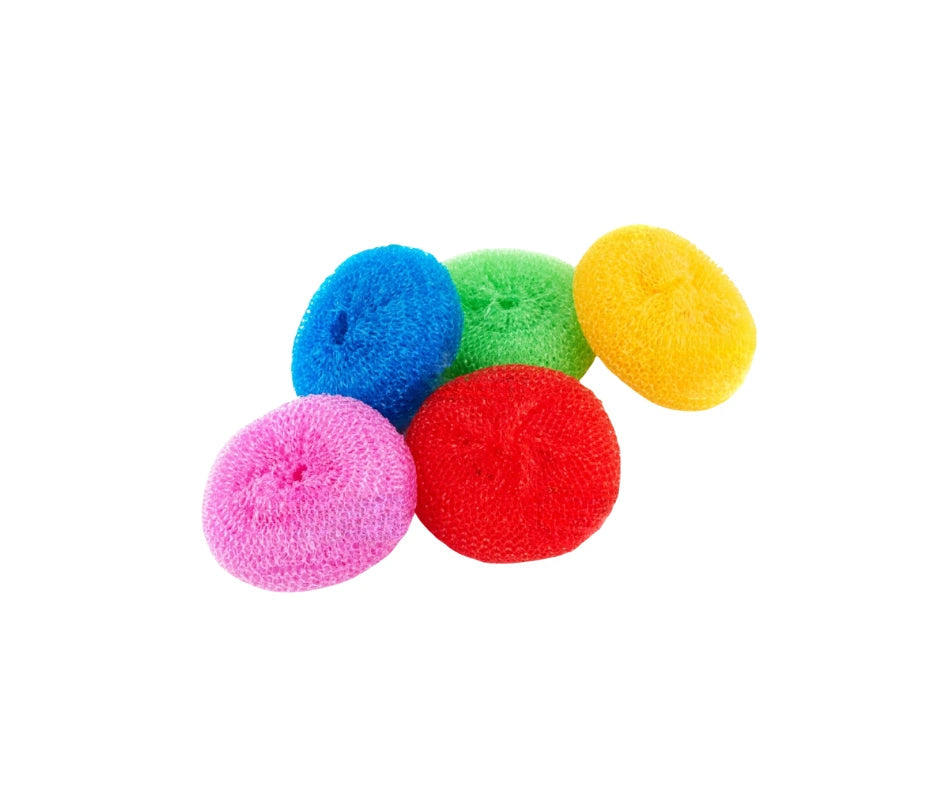 All Pure 6pc Plastic Scrubber