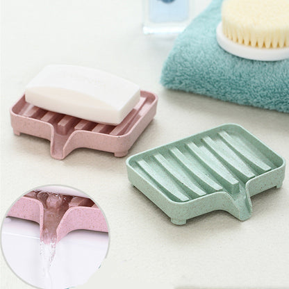 Creative Plastic Soap Dish With Drainage Design