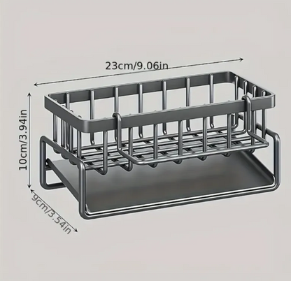 Black Sponge Drain Rack