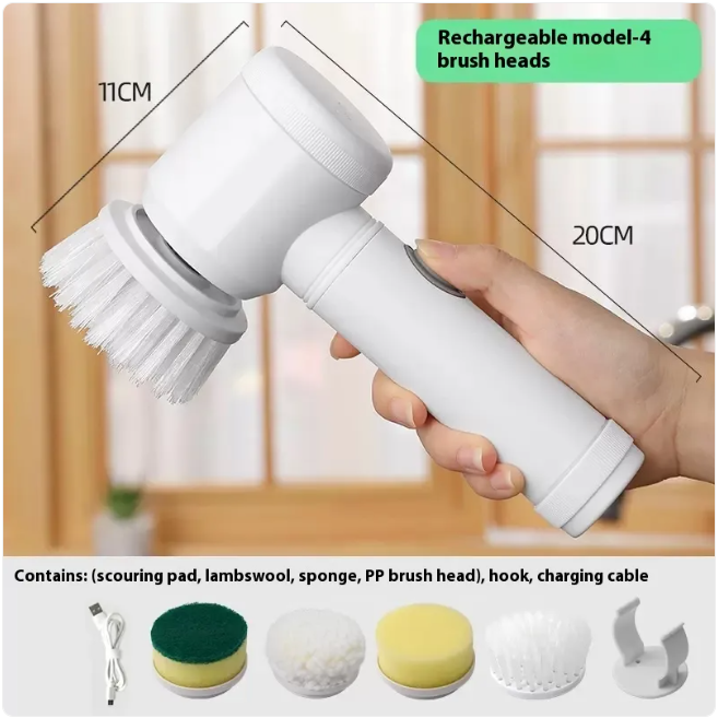 SparkClean Handheld Electric Scrubber