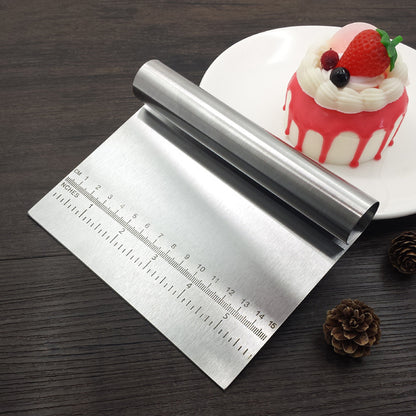 Stainless Steel Dough Cutter And Scraper For Kitchen