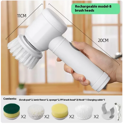 SparkClean Handheld Electric Scrubber