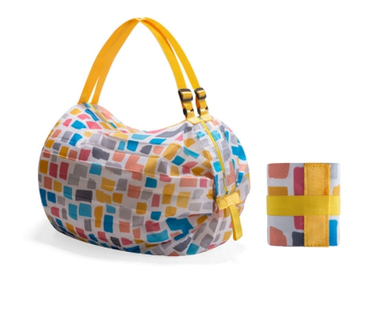 Reusable Foldable Waterproof Grocery Tote Bag