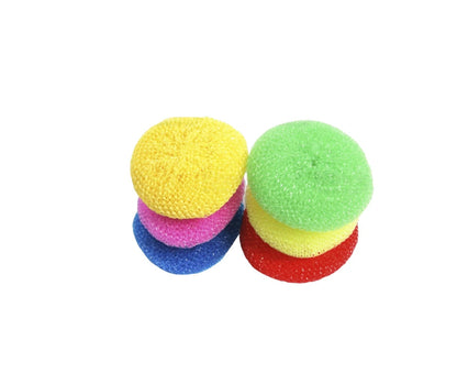 All Pure 6pc Plastic Scrubber