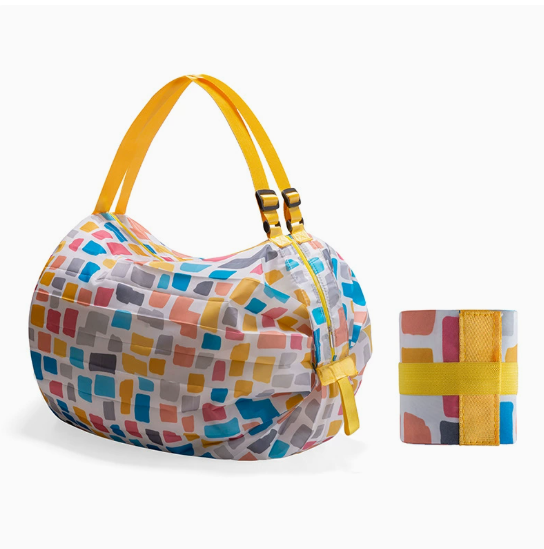 Reusable Foldable Waterproof Grocery Tote Bag