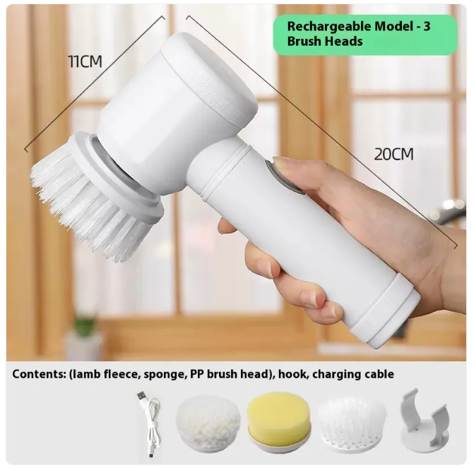 SparkClean Handheld Electric Scrubber