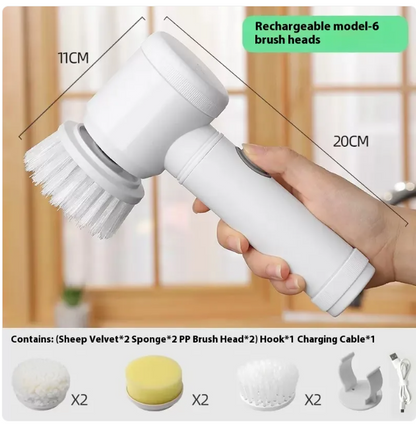 SparkClean Handheld Electric Scrubber