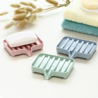 Creative Plastic Soap Dish With Drainage Design