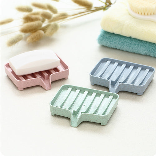 Creative Plastic Soap Dish With Drainage Design